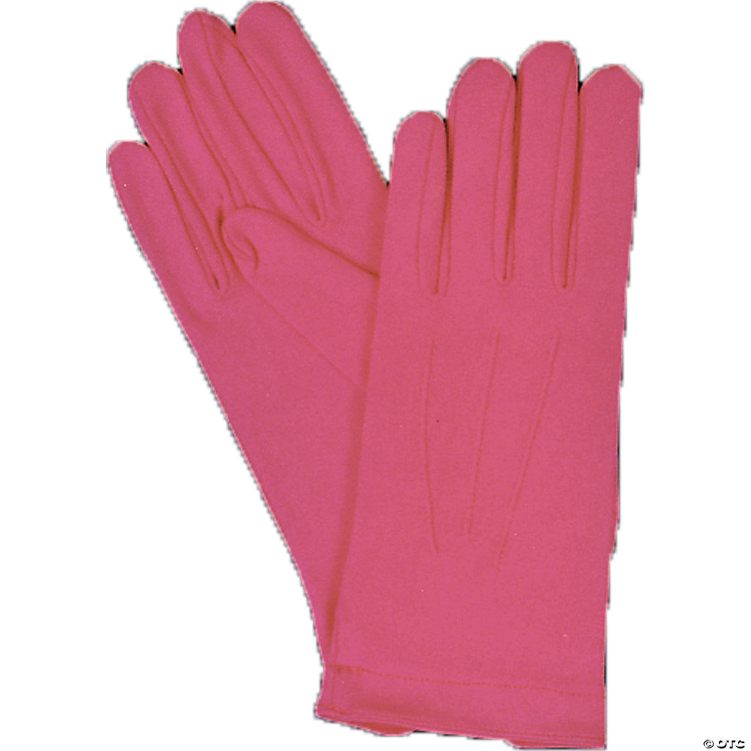 MENS HOT PINK NYLON GLOVES