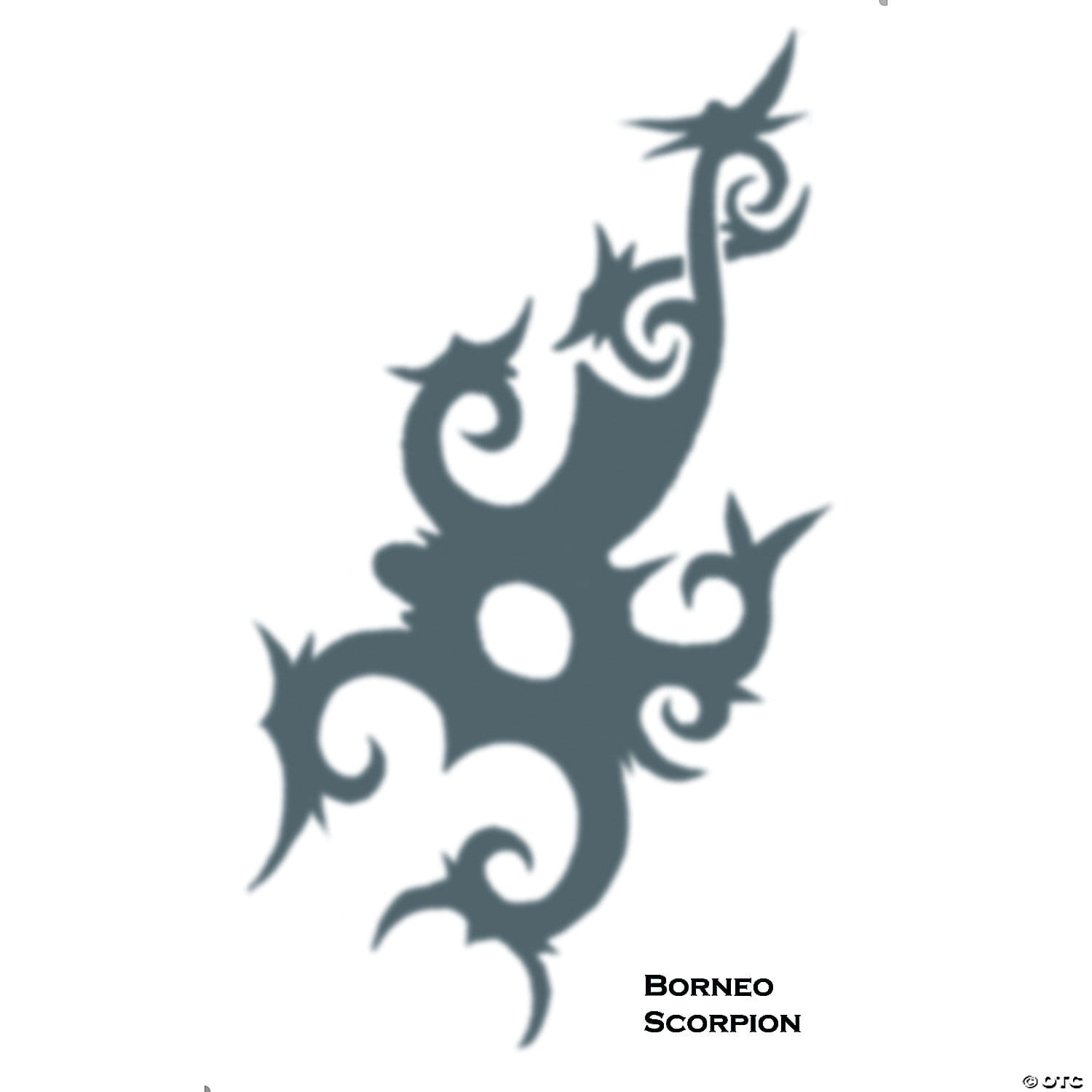BORNEO SCORPION TATTOO