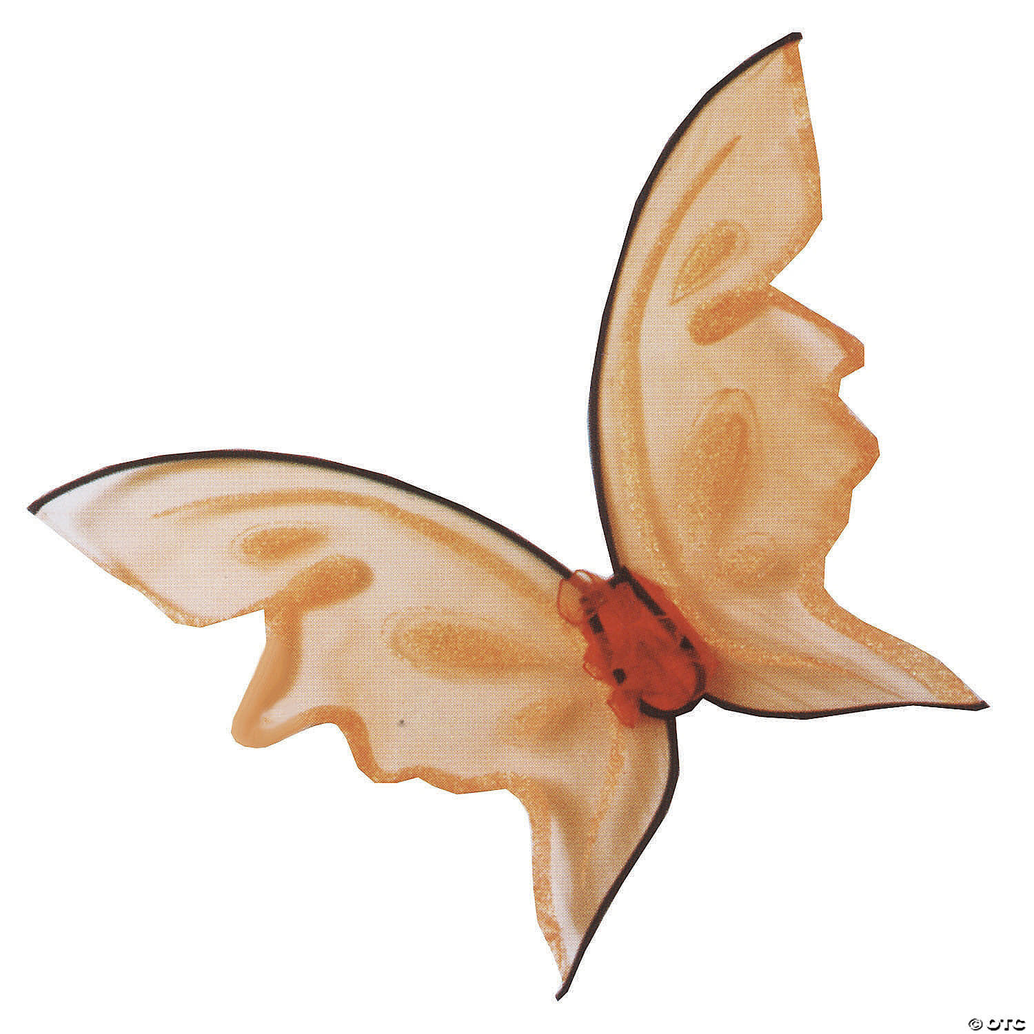 WINGS BUTTERFLY ORNG HOT COLOR