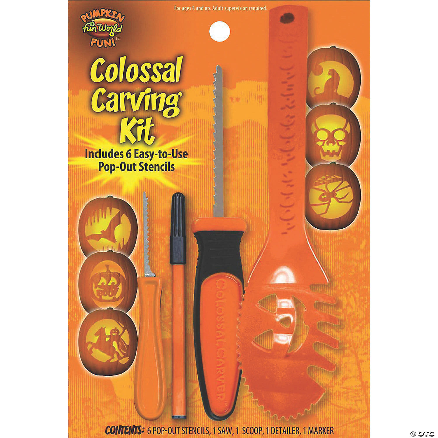 PUMPKIN 10 PC ULTIMATE CARVING