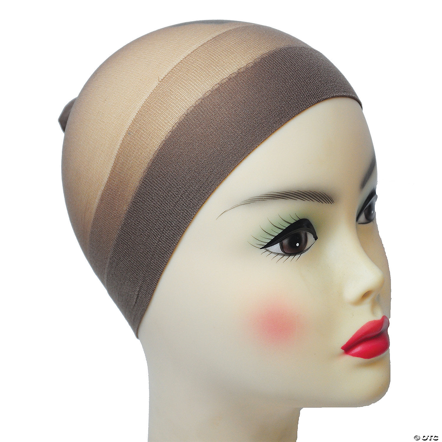 WIG STOCKING CAPS DK BROWN