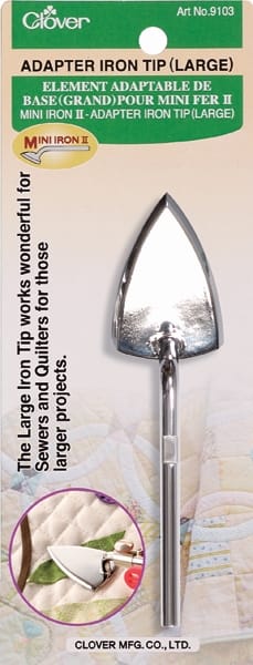 Clover Mini Iron II inchesThe Adapterinches Tip Large