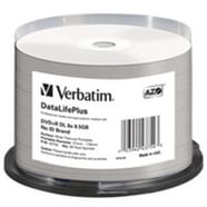 Verbatim DVD R DL 8 5GB 8X DataLifePlus White Thermal Printa Verbatim DVD R DL 8 5GB 8X DataLifePlus White Thermal Printa