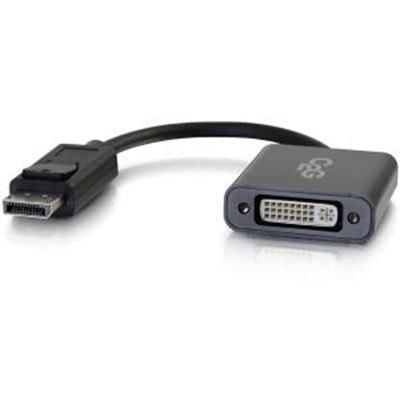 8in DP M to DVI F Active3D Blk