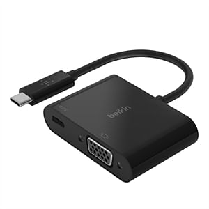 USB C to VGA plus Charge ADPT