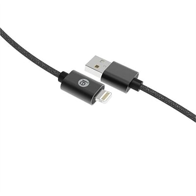 10ft braid lghtng usb cabl blk