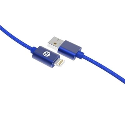 10ft braid lghtng usb cabl blu