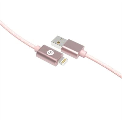10ft braid lghtng usb cabl gld