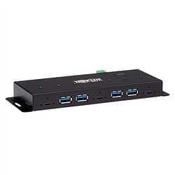 Category: Dropship Computers & Networking, SKU #U4604A3CIND, Title: USB Hub 7 Port Industrial 4 US