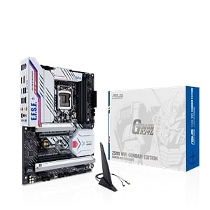 ASUS Z590 Wifi Gundam Edition,Lga 1200 (Intel 11Th/10Th Gen) Atx Gaming Motherboard (Pcie 4.0,3Xm.2/Nvme Ssd,Usb 3.2 Gen 1 Front Panel Type-C,Wifi 6,2.5Gb Lan,Thunderbolt 4,Aura Rgb Lighting),DDR4