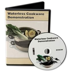 Category: Dropship Books & Videos, SKU #DVDCW, Title: Informative Cookware DVD for Waterless Cookware