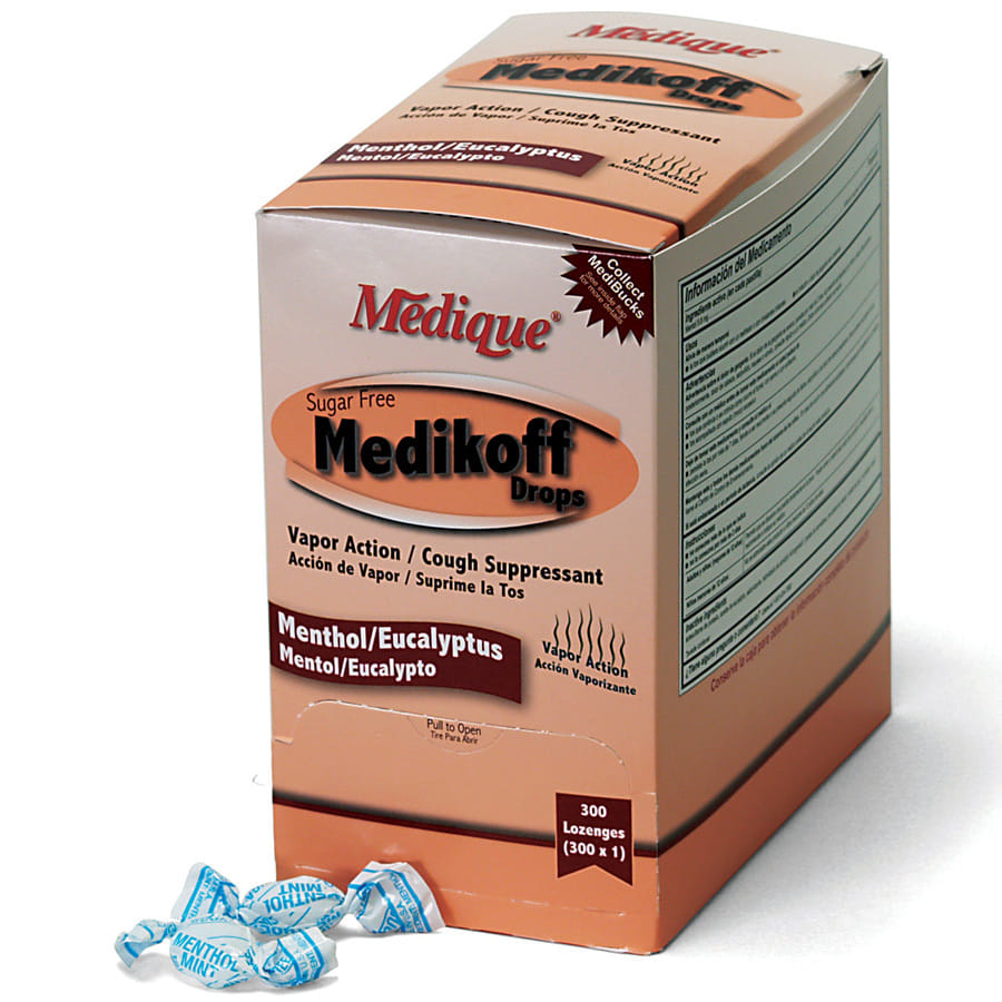 Medikoff Drops, Sugar Free, 300/box