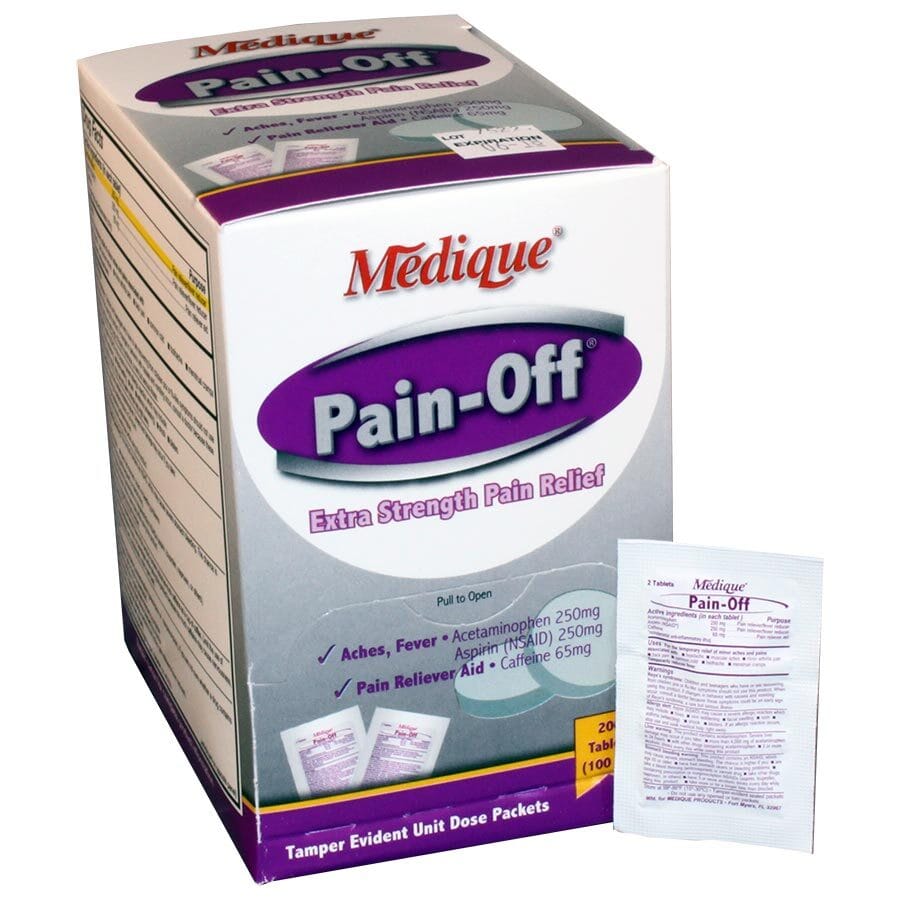 Pain-Off Extra-Strength Pain Relief, 200/Box