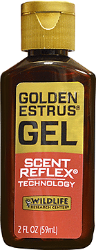 Wildlife Research Golden Estrus Gel w/Scent Reflex Technology 2 oz.