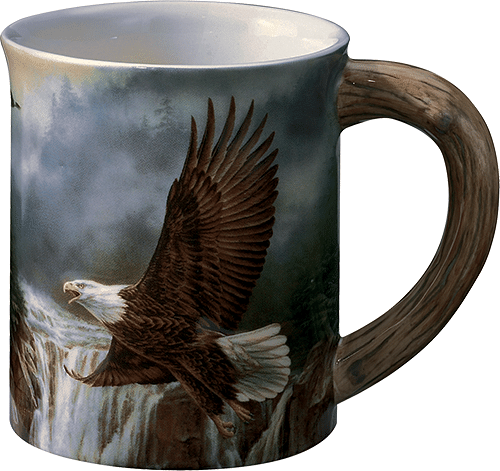 Wild Wings Sculpted Mug Majestic Bald Eagle