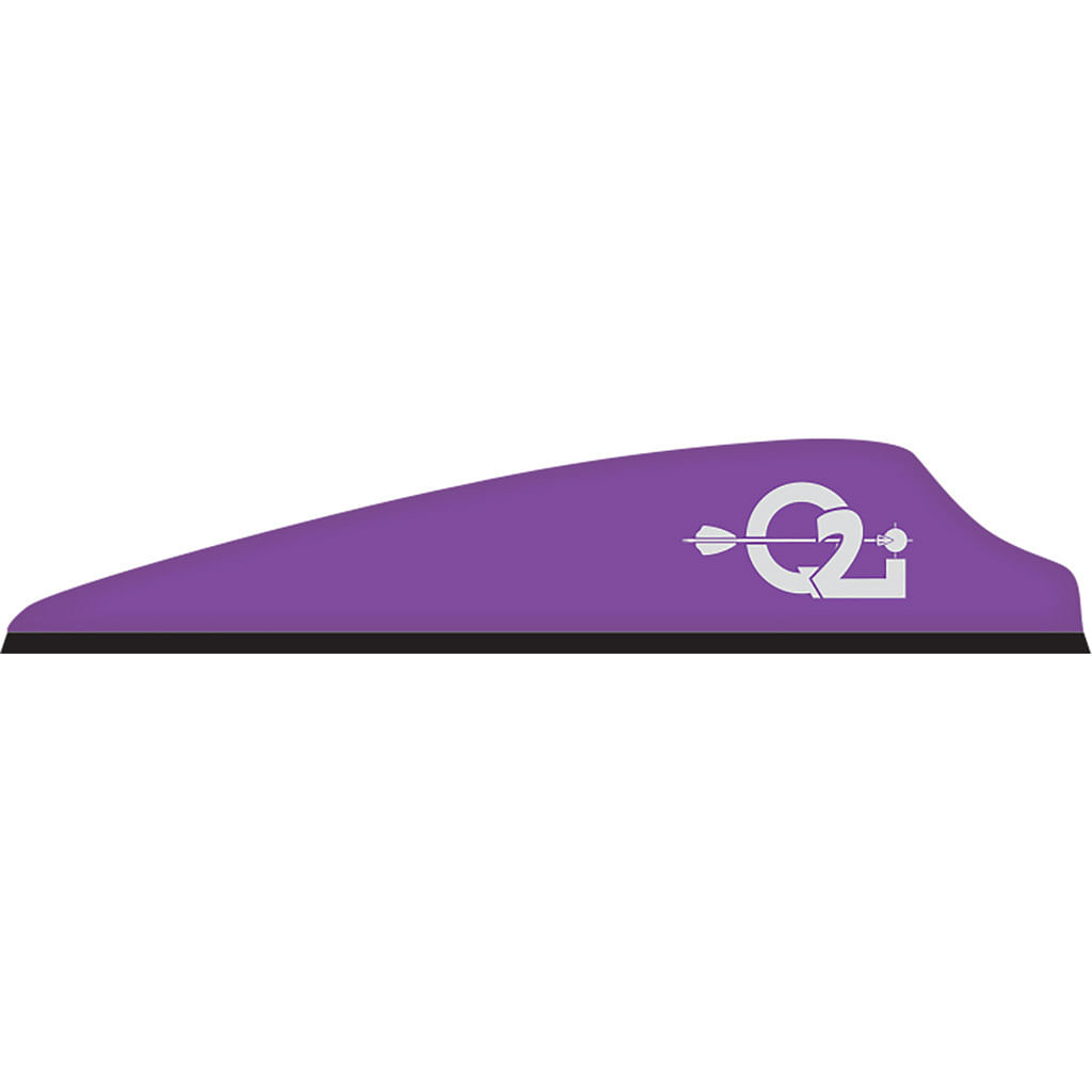 Q2i Fusion X-II Vanes Violet 2.5 in. 100 pk.