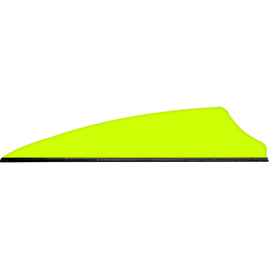 Q2i Fusion X-II Vanes Neon Yellow 2.5 in. 100 pk.