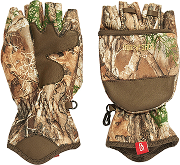 Hot Shot Sling Shot Glove Realtree Edge Large