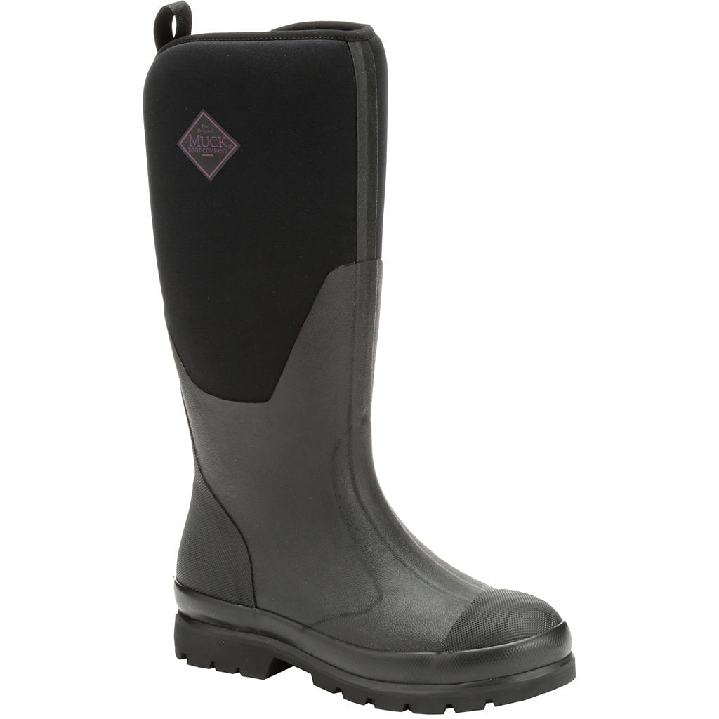 Muck Womens Chore Boot Classic Tall Black 7