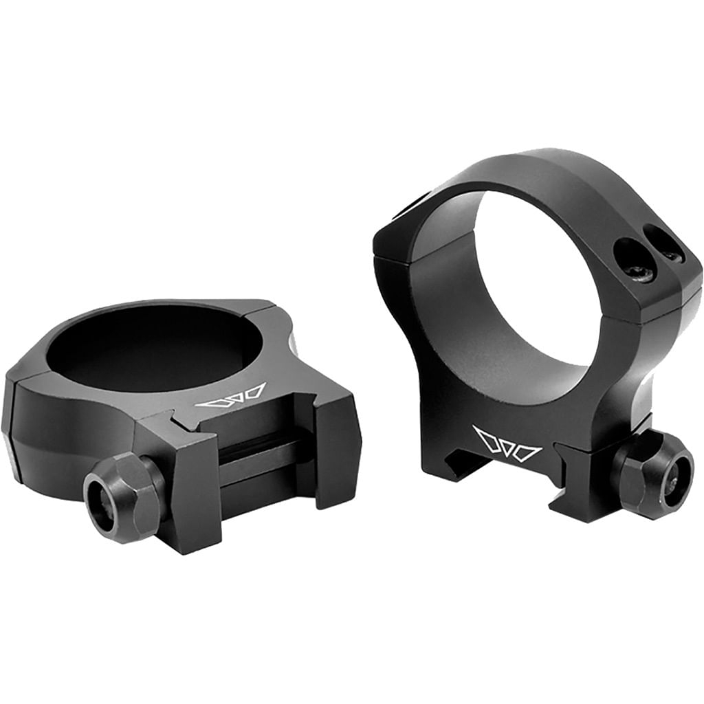 Warne Mountain Tech Scope Rings Matte Black 34mm Medium