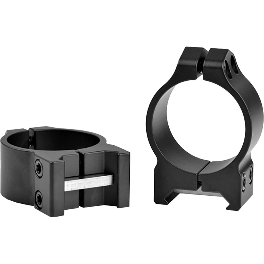 Warne Maxima Vertical PA Scope Rings Matte Black 30mm Low