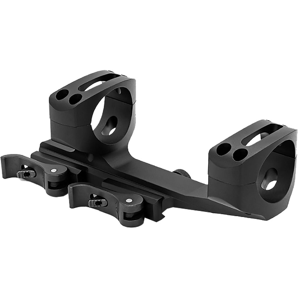 Warne MSR Quick Detach Cantilever Scope Mount Matte Black 30mm MSR Ideal Height