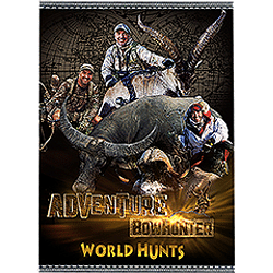 Category: Dropship Books & Videos, SKU #1205654, Title: Adventure Bowhunter World Hunts DVD