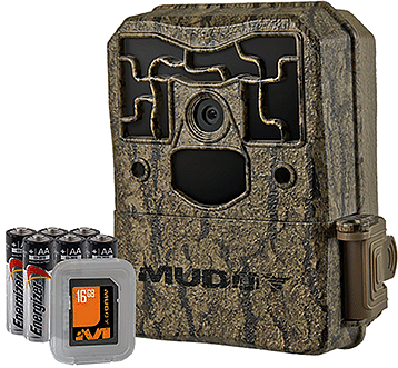 Muddy Pro Cam 20 Bundle Batteries & SD Card 20 MP and 720 Video at 30FPS