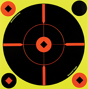 Birchwood Casey Shoot-N-C Target 8 in. Crosshair Bullseye 6 pk.