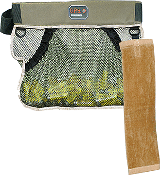 GPS Sporting Clays Mesh Half Shooting Vest Olive w/Belt