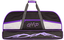 October Mountain Bow Case Black/Purple 36 in.