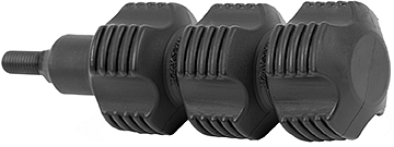 Limbsaver Spartan Stabilizer Black 4.25 in.