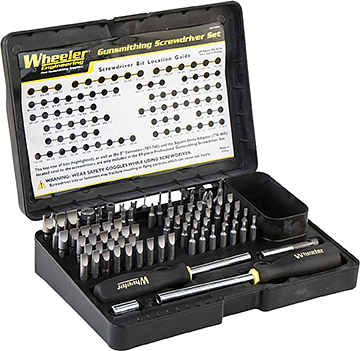 Wheeler Professional Gunsmithing Set Screwdriver 89 pc.