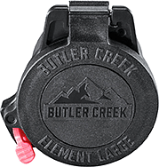 Butler Creek Element Scope Cap Black Objective 50mm