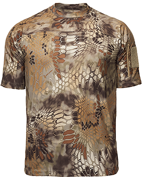 Kryptek Valhalla Short Sleeve Crew Highlander Large