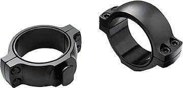 Burris Signature Zee Rings 1 in. High Gloss Black Pair Weaver Style