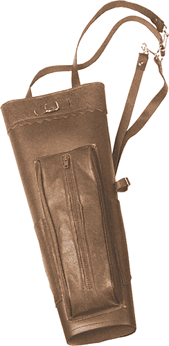 Wyandotte Leather Center Back Quiver Large RH/LH