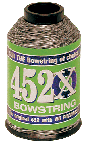 BCY 452X Bowstring Material Tan/Black 1/4 lb.