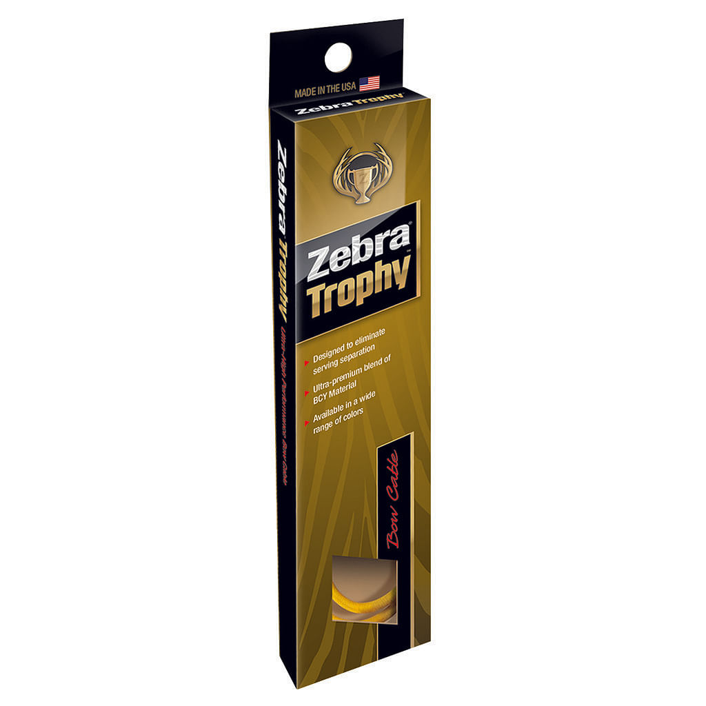 Zebra Hybrid Split Cable Tan/Black 35 in.