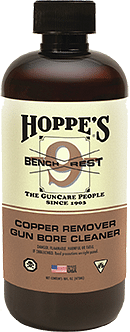 Hoppes No. 9 Bench Rest Copper Solvent Pint bottle