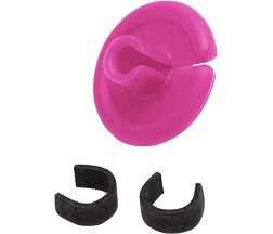 October Mountain String Love 2.0 Kisser Button Pink 1 pk.