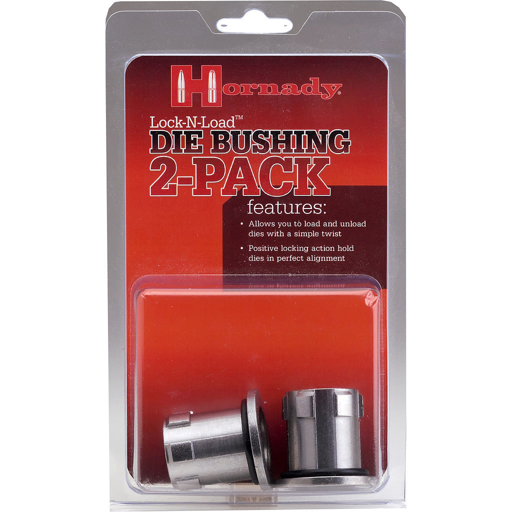 Hornady Lock-N-Load Die Bushing Metal Gray 2 pk.