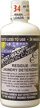 Atsko Sport-Wash Carbon Care Laundry Detergent 1 Liter