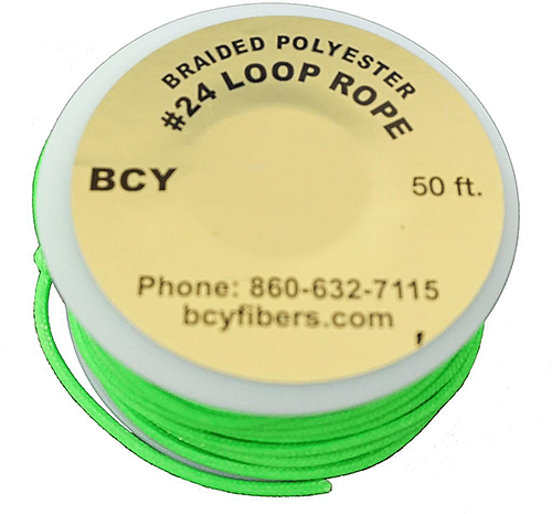 BCY 24 D-Loop Material Neon Green 50 ft.