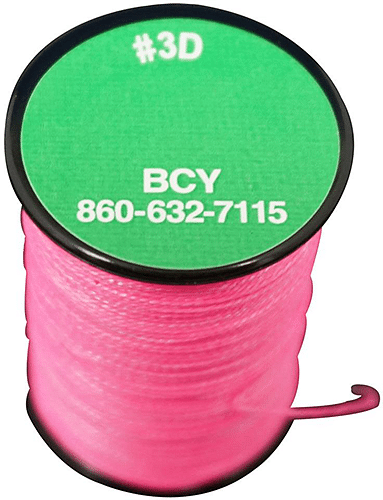 BCY 3D End Serving Neon Pink 120 yds.