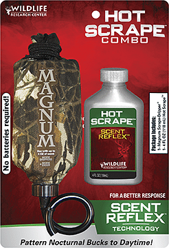 Wildlife Research Hot Scrape Synthetic Scent Dripper Combo 4 oz.