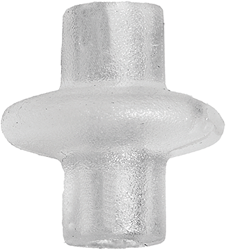 Pine Ridge Kisser Button Slotted Clear 1 pk.