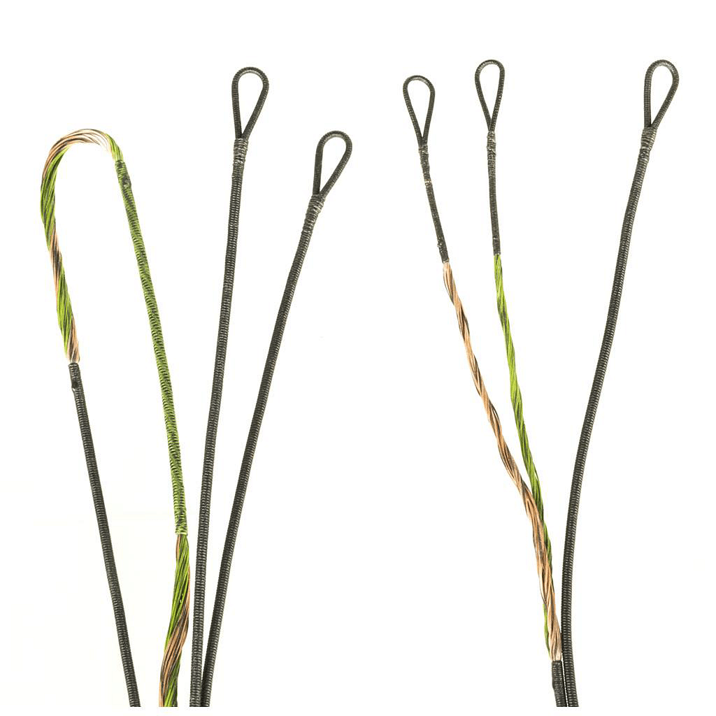 FirstString Premium String Kit Green/Brown Bowtech Destroyer