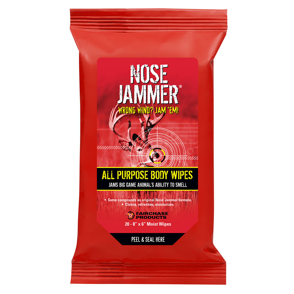 Nose Jammer Body Wipes 20 pk.