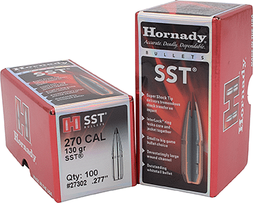 Hornady SST Bullets 27 cal. .27 in. 130 gr. 100 pk